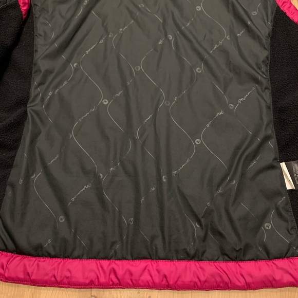 Marmot Kitzbuhel Quilted Vest Raspberry Pink & Black size Small - Picture 12 of 15